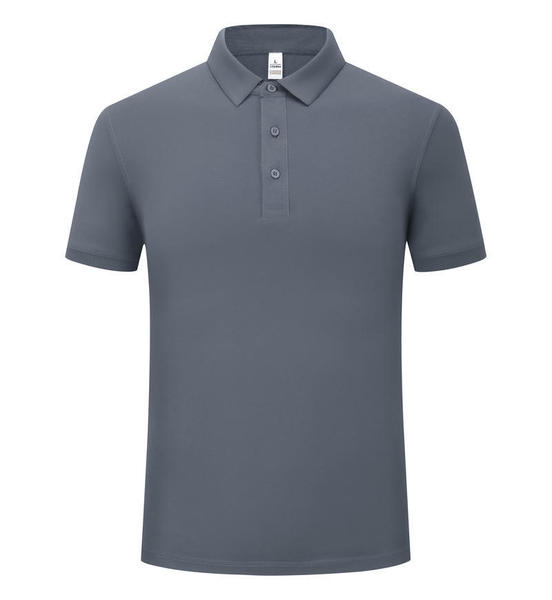 Velvet cotton solid breathable classic polo