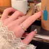 Ring with stone with diamond pattern with zircon