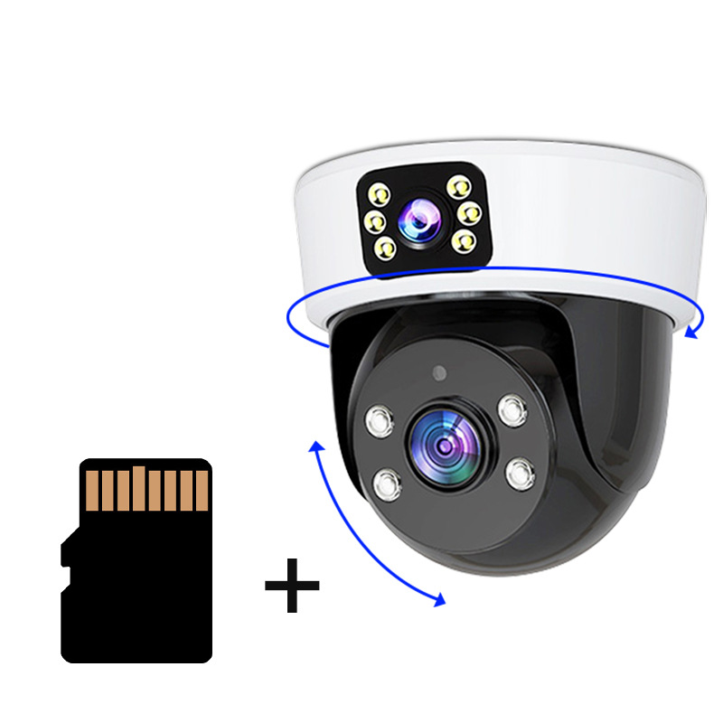 工場直販 家庭用高画質ワイヤレス監視カメラ 室内360度ナイトビジョンスマートカメラ