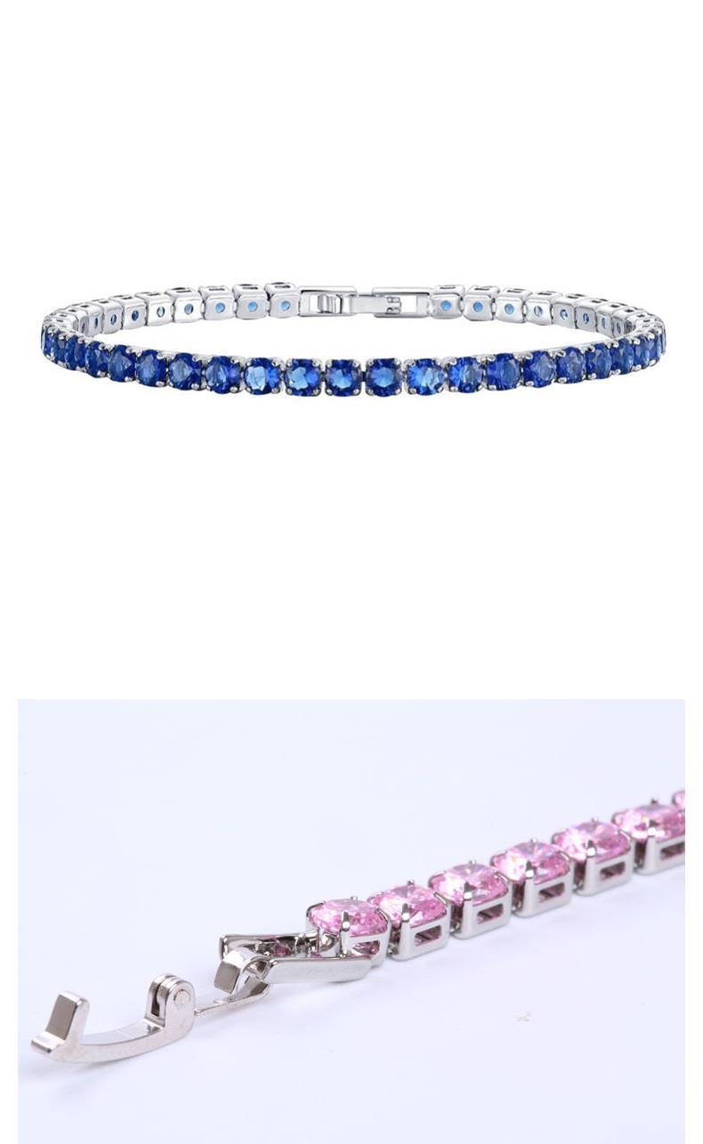 Bracelets Classification Fashion Geometric Copper Plating Zircon Bracelets