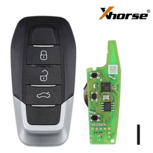 Xhorse XKFEF1EN 3 düyməli avtomobil açarı pultu, xarici versiya
