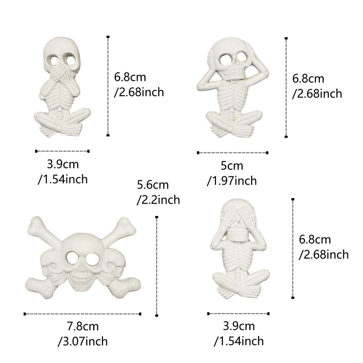  New Halloween Party Decoration Car Stickers Refrigerator Stickers Ghost Festival Scene Layout Wall Window Skeleton 