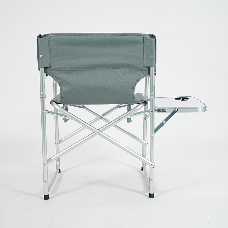 [Daxuan Outdoor] Silla de director de campamento de montaña plegable Silla de camping Mesa de respaldo de malla Silla de playa de tela Oxford