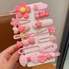 Children's summer hairgrip, cute hairpins, hair accessory, 2024 years, internet celebrity