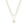 Brand pendant from pearl, necklace, choker, chain for key bag , simple and elegant design