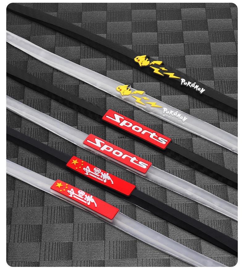 Car Door Anti-Collision Strip Extended Anti-Scratch Anti-Rubbing Strip Door Edge Protection Universal Anti-Collision Strip Decorative Supplies