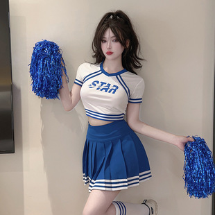 Women's Team Cheerleading Professional Cheerleading Costume Aerobics Dance Student Games Performance Costume