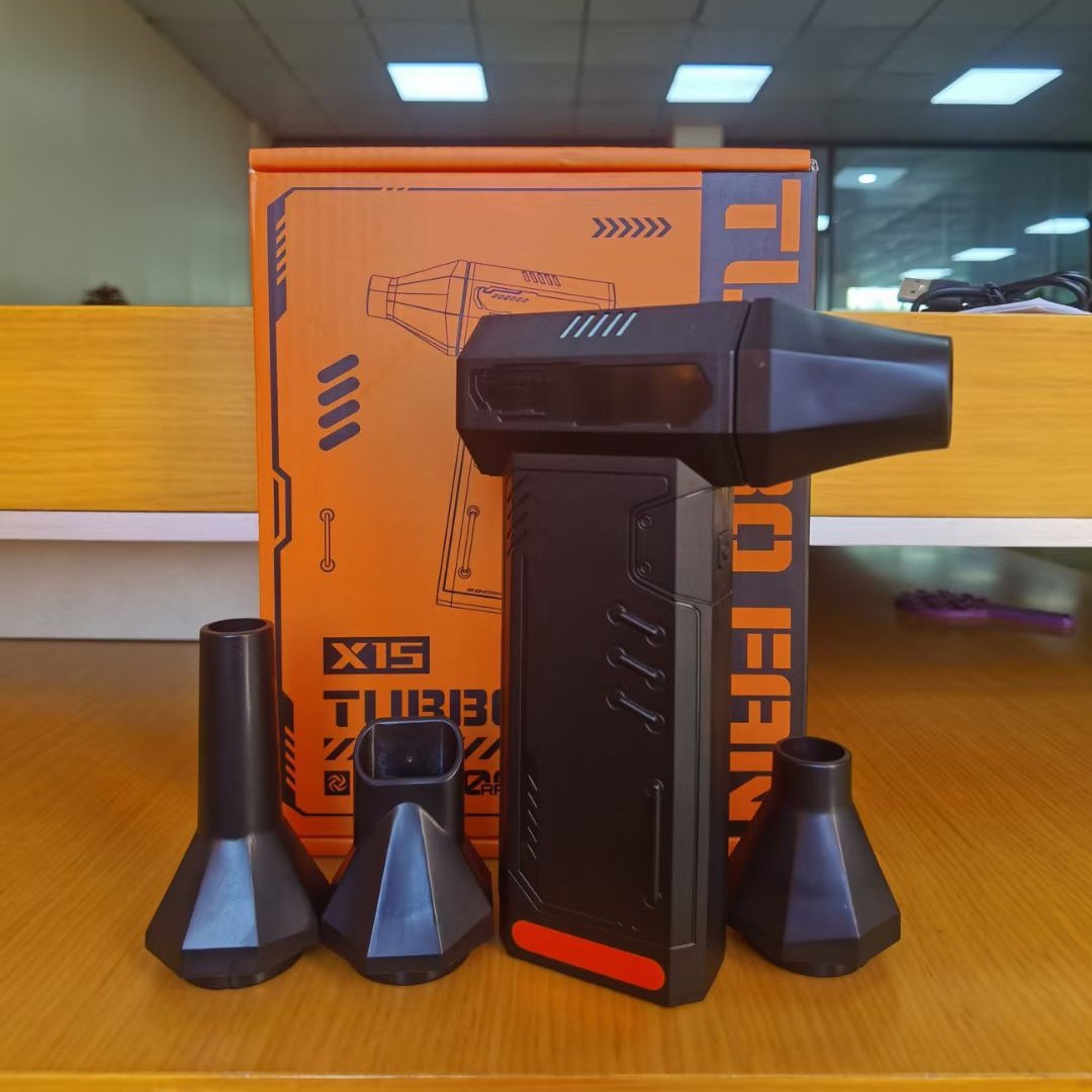 Nuevo X15 violento ventilador turbo de alta velocidad presurizado huracán soplador de polvo aspirador portátil de mano violento ventilador image 2