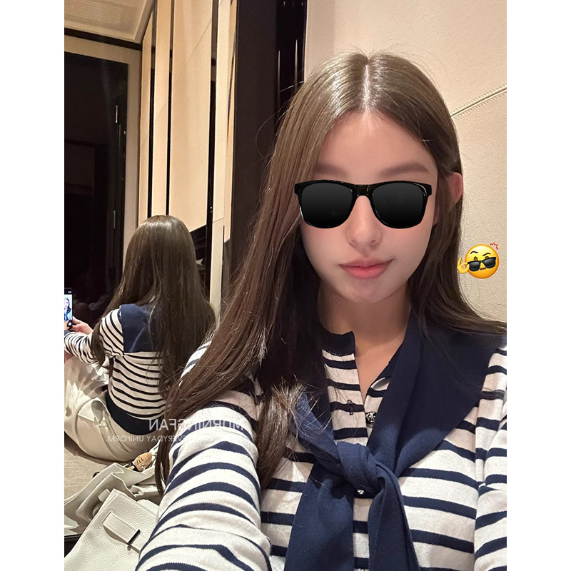 Good Morning, Fanfan "Early Autumn Navy" 100% Cotton Navy Collar Shawl + Long-Sleeve Thin Knit Cardigan for Women Good Morning, Fanfan "Early Autumn Navy" 100% Cotton Navy Collar Shawl + Long-Sleeve Thin Knit Cardigan for Women