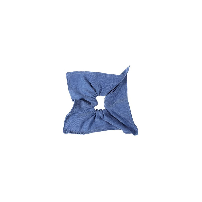 Otoño y invierno retro toallas azules de vaqueros anillo de pelo coreano estilo coreano de tela de alta elasticidad adornos de pelo de cola de caballo de alta calidad cuerda de pelo