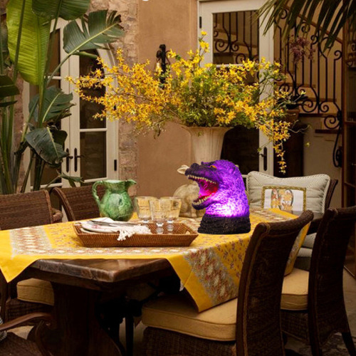 Godzilla Dinosaur Silicone Night Light Colorful Dinosaur Lamp Dimmable Monster Charging Pat Lamp Children's Day Gift Lamp