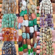 12*16��Ȼʯ���ˮ�������L������ɢ�鴮����Ʒdiy�Ʒ������l