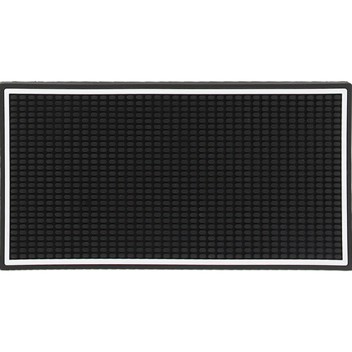 Bar drain mat insulation anti-slip mat bar coaster wine coaster pvc rubber mat square milk tea shop table mat