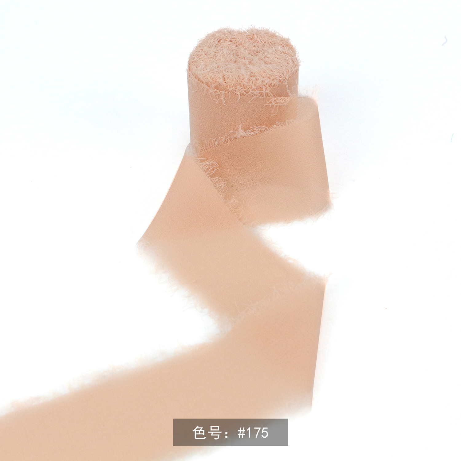 Venta al por mayor de gasa deshilachada cinta deshilachada ramo de la boda encaje de tela hecha a mano perla cinturón de gasa