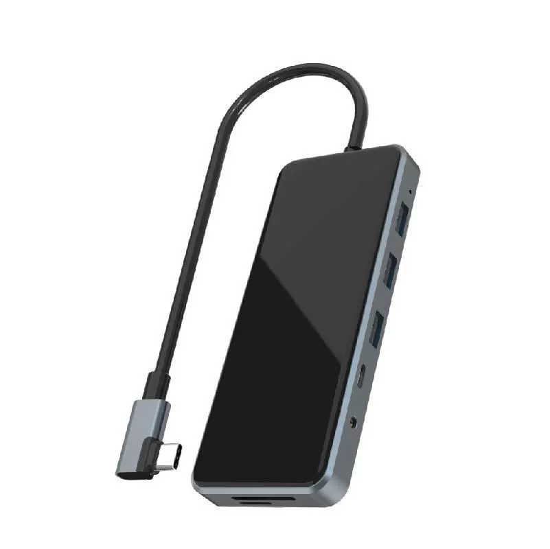 12-в-1 MST многодисплейный разъём док-станция Type-C на два HDMI/VGA мультфункциональный конвертер док
