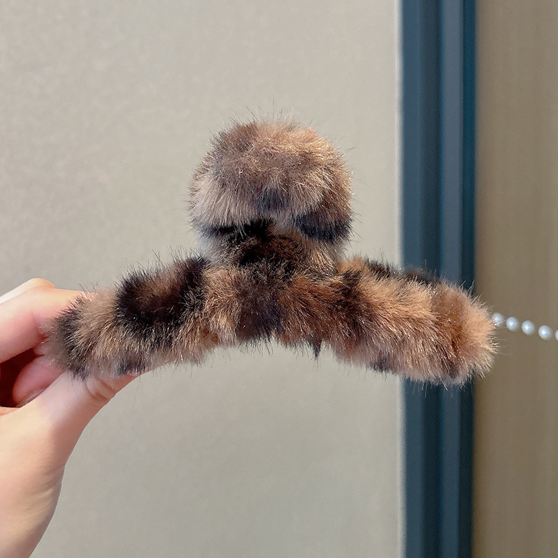 Clip grande para el cabello, pinza elegante para mujeres con cabello grueso