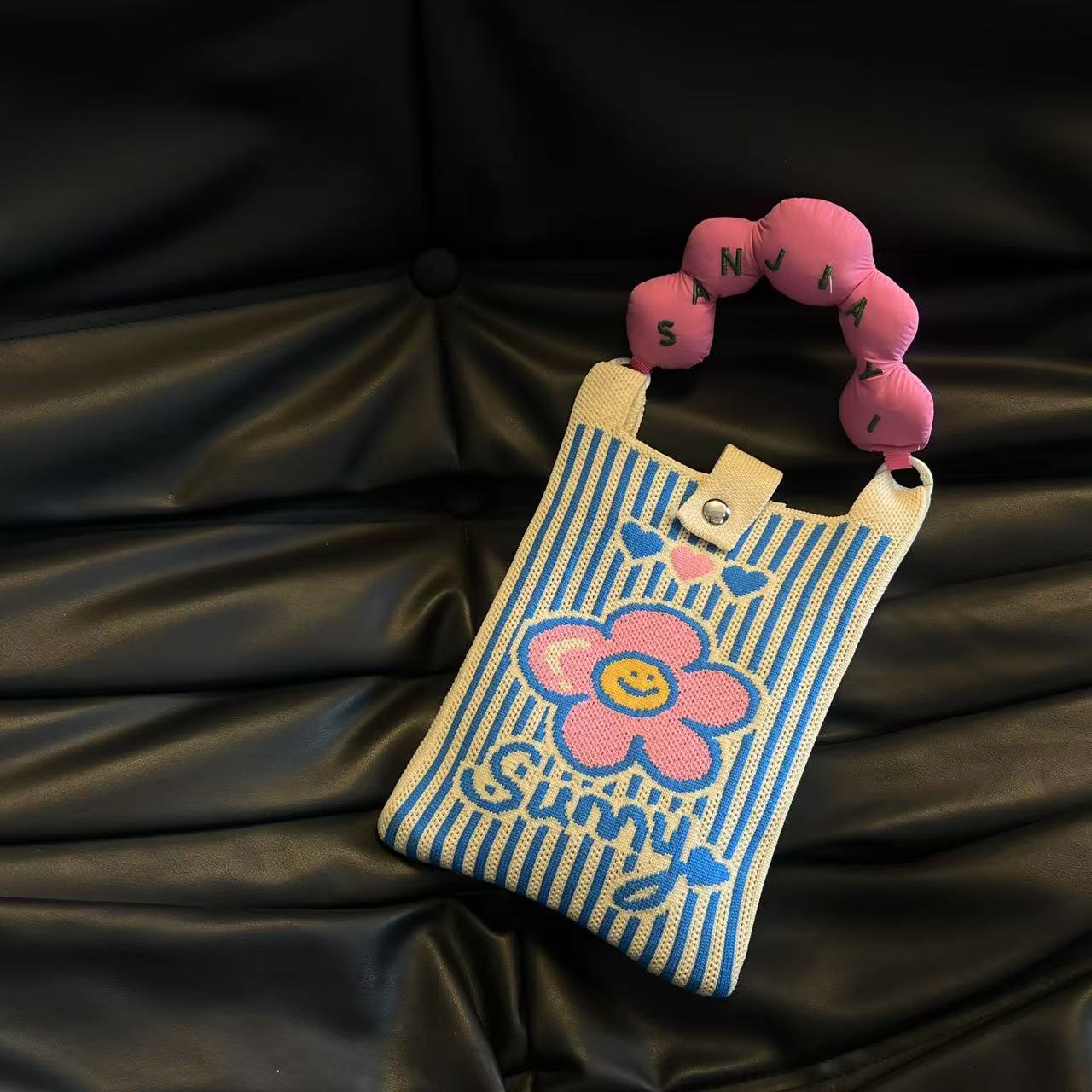 S-블루 스트라이프 꽃가루