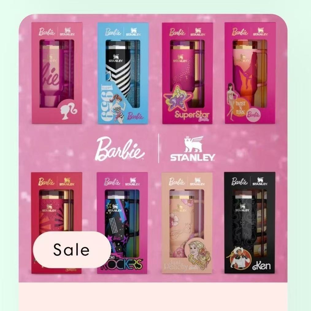 Vaso térmico Stanley Barbie 40 oz de acero inoxidable image 3