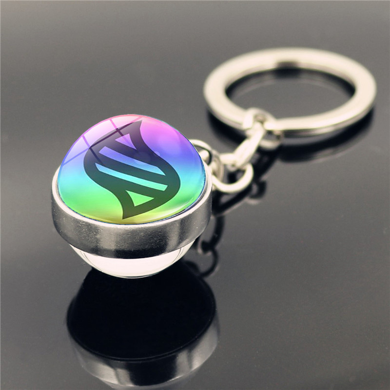 Pokemon Pikachu Crystal Glass Ball Key Chain Pendant Anime Peripheral Creative Gift Metal Key Chain Pokemon Pikachu Crystal Glass Ball Key Chain Pendant Anime Peripheral Creative Gift Metal Key Chain