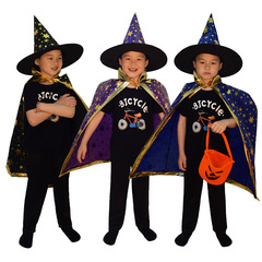 Halloween children's red, green and blue stage performance costumes cosplay performance role-playing costumes