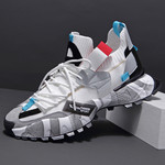 欧洲站透气薄款夏季男鞋潮2025年新款潮牌运动鞋夏天软底老爹鞋男