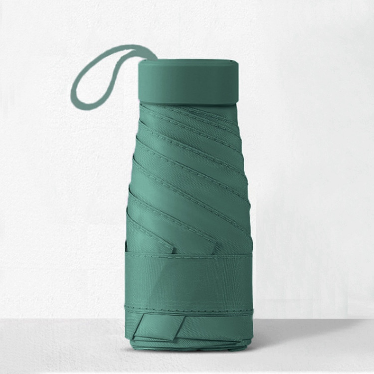 Paraguas solar para mujeres protector solar anti-UV paraguas portátiles pequeñas paraguas sol y lluvia mini paraguas personalizados al por mayor
