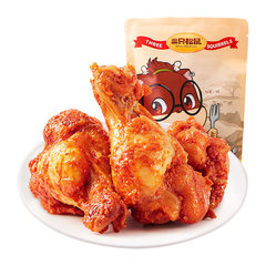 Dropshipping: Three Squirrels Orleans-Flavored Chicken Drumettes (Chicken Wing Tips) – 160g of Cooked, Snack-Ready Chicken Delight
