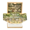 [Along the River During Qingming Festival-Brown] 3D 3D Book-Bag
