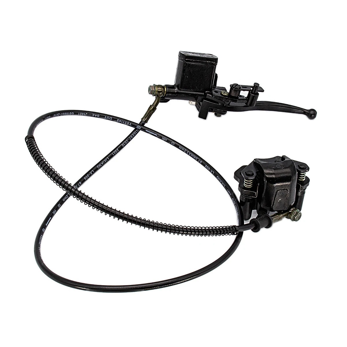 ATV four-wheel beach vehicle accessories 50CC-125CC rear brake pump disc brake assembly with brake pads