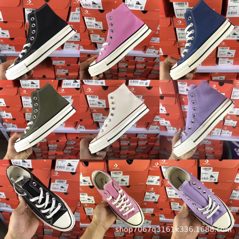 Classic Patriotic Converse 1970S Canvas Shoes from Putian, High and Low Top, Unisex Casual Versatile Sports Durable White Sneakers Classic Patriotic Converse 1970S Canvas Shoes from Putian, High and Low Top, Unisex Casual Versatile Sports Durable White Sneakers