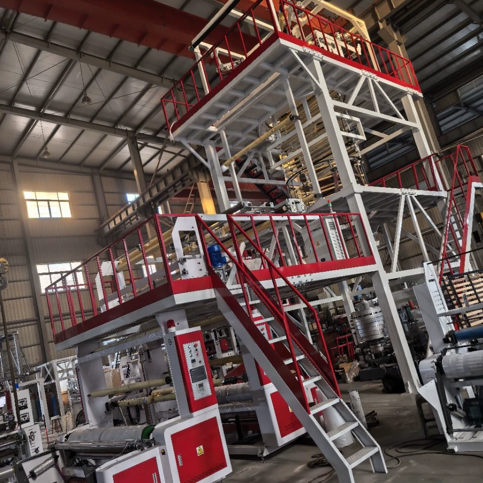 Поставка 3000 мм широкая машина для выдувания пленки, производство тонны мешка для выдувания пленки машина большая внешняя упаковка пленка машина для выдувания пленки