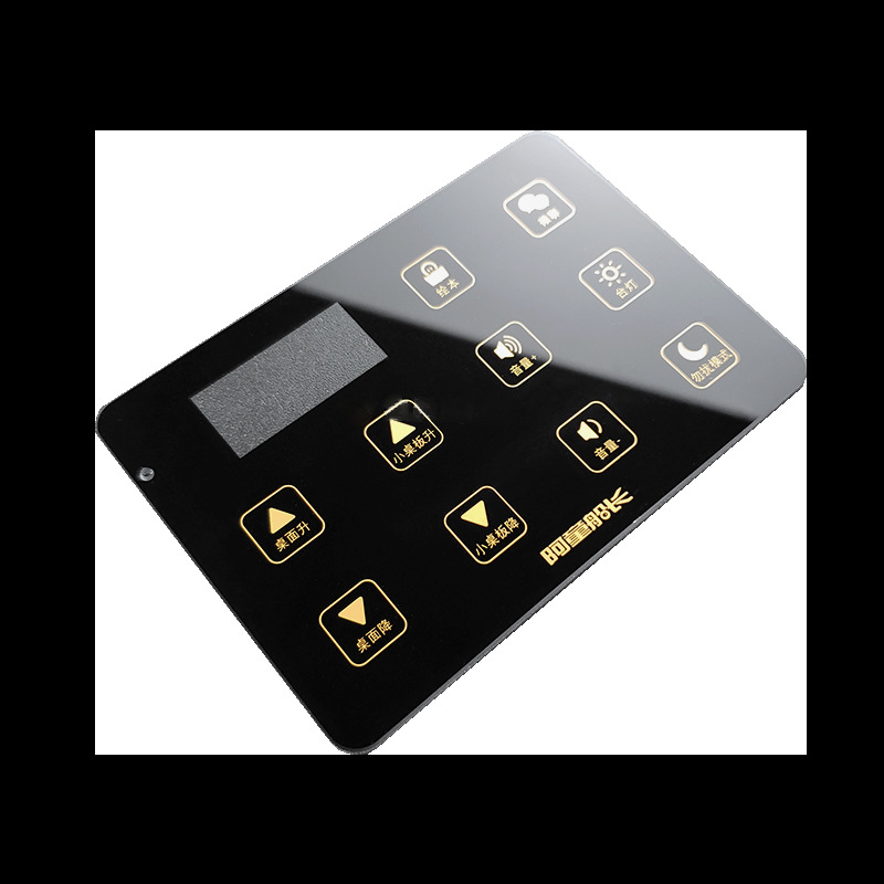 专业制定钢化玻璃 亚克力面板数显显示屏