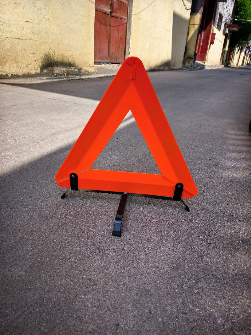 Motor Vehicle Triangle Sign, Car Reflective Tripod, Broken Vehicle Warning Sign, Warning Reflective Sign Must Be Used for Annual Inspection