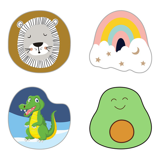 Baby crawling mat thick baby anti-slip cartoon outing portable home crawling mat children's floor mat anti-dirty mat