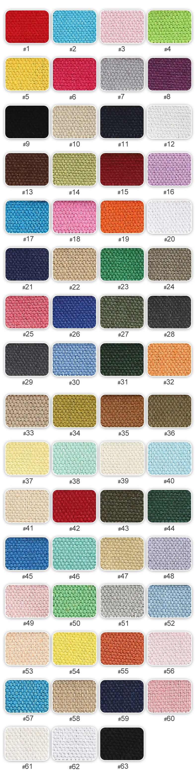 10 algodón poliéster tela de lona 250g TC mochila de lona sofá bolsas de lona almohada tela de lona