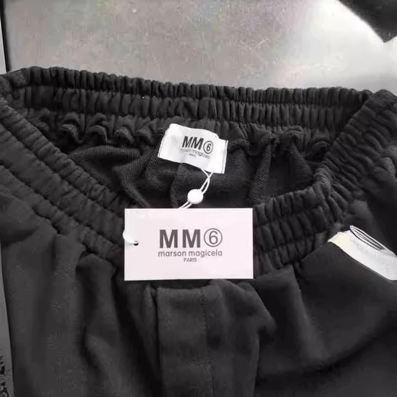 Спортивные штаны oversize для отдыха с вышивкой, эластичный пояс, чёрные, размеры S–XL