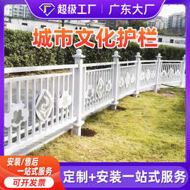 优选盛远洋安全防护栏人行道护栏 市政道路交通工艺护栏 黑色园林