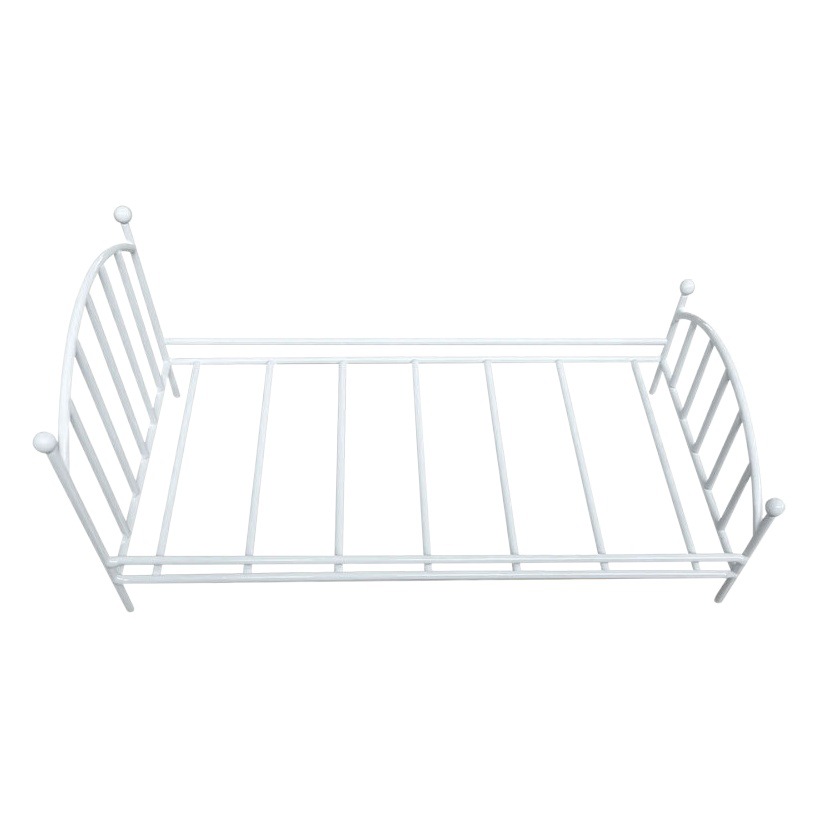 Cama Pequeña de Hierro para Casa de Muñecas OB11 de Metal