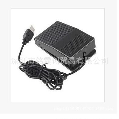 (2개) USB 발 스위치 게임 장비 USB 발 스위치 USB 발 버튼 하나의 스위치 하나 드래그