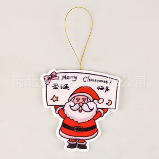 Cross-border New Christmas Tree Pendant Wool Felt Small Ornaments Decoration diy Material Felt Christmas New Hanging Ornaments