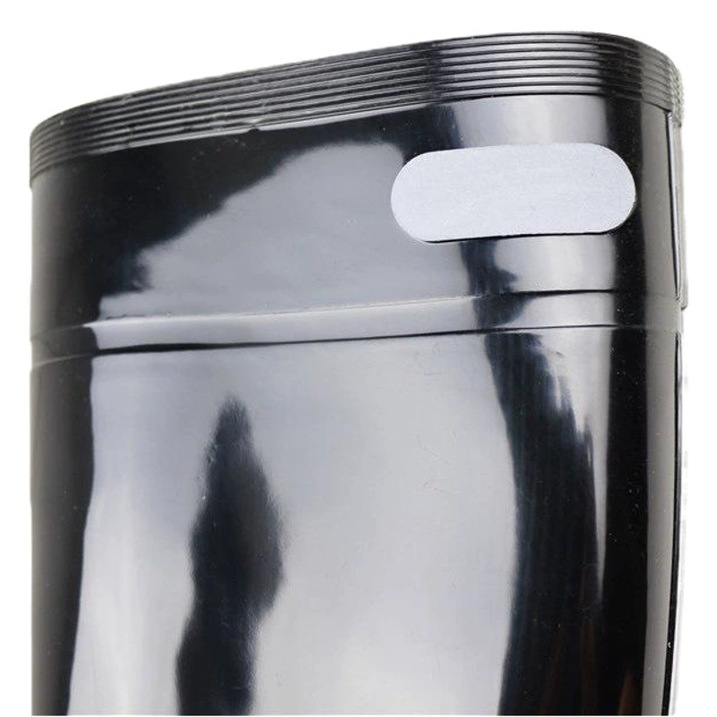 В наличии поставки Huili дождя сапоги 028 мужские высокий ствол толстой нижней воды обувь охраны труда плюс размер флисовой подкладкой светоотражающие дождя сапоги оптом