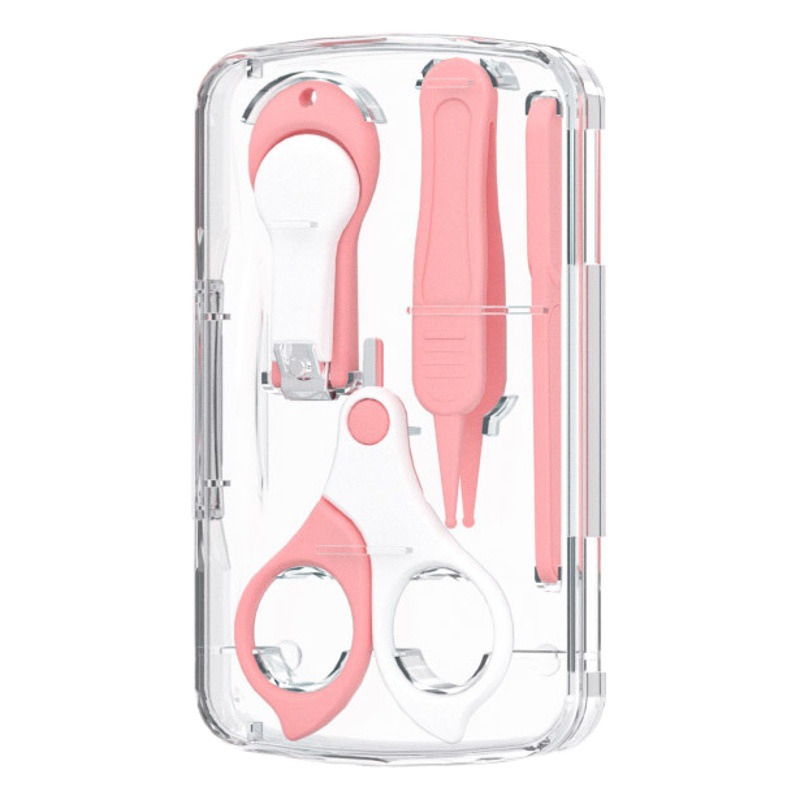 Century Baby Baby Nail Clipper Four-Piece Set Newborn Baby Nail Clipper Supplies Infant and Child Care Tools