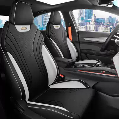 2025 Binyue L model, Modelə uyğun (Original) oturacaq örtükləri - black-and-gray-standard-version-note-the-model-year-front-row-fully-covered-rear-row-partially-covered