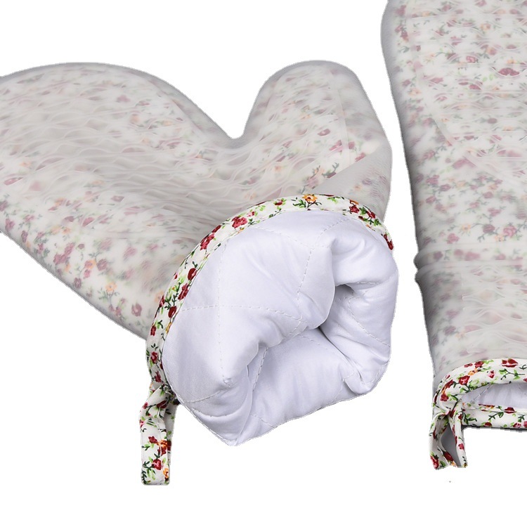 Spot silicone five finger gloves heat insulation baking tools microwave oven oven pick-up kitchen gloves manufacturers wholesale