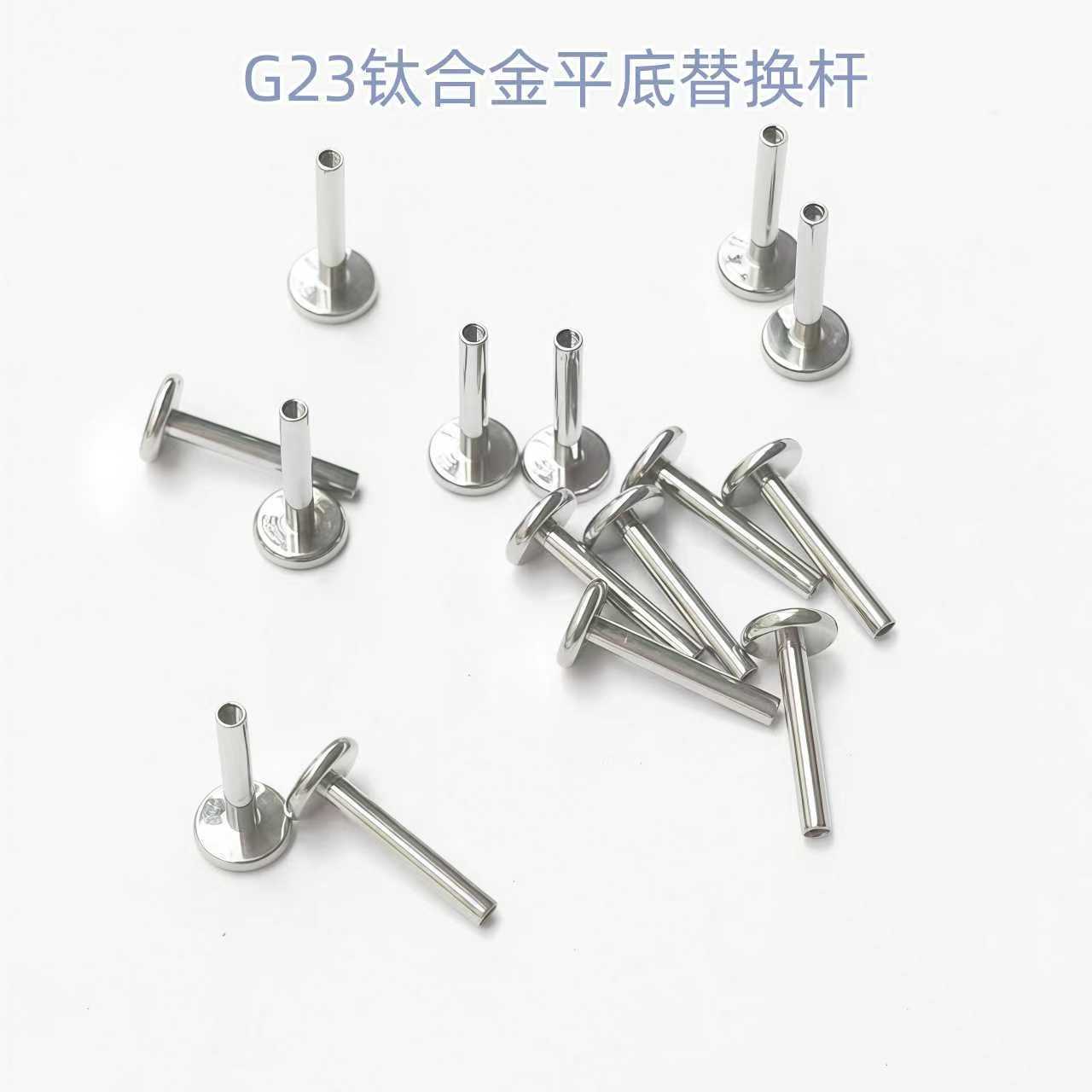 Labret stud lip piercing jewelry styling detail