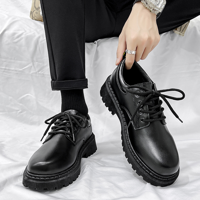 Sommer herren casual leder schuhe, Britischen stil arbeits kleidung, arbeits schutz arbeit, breite füße, big toe Martin stiefel,_voghion.com