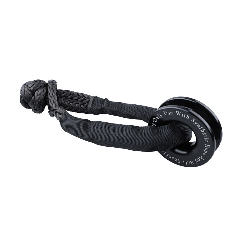 Trailer ring all kinds of outdoor off-road vehicle winch car large tension soft shackle emergency rescue snatch recovery ring