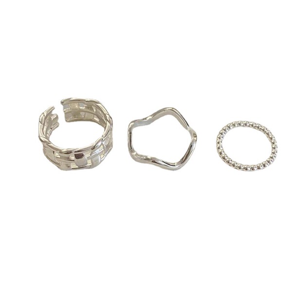 Brand design woven one size fashionable ring