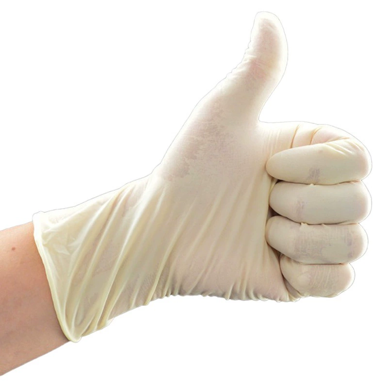 Одноразовые латексные нитриловые перчатки для очистки 9 дюймов, резиновые промышленные защитные рабочие перчатки без пудры, оптовая продажа с фабрики
