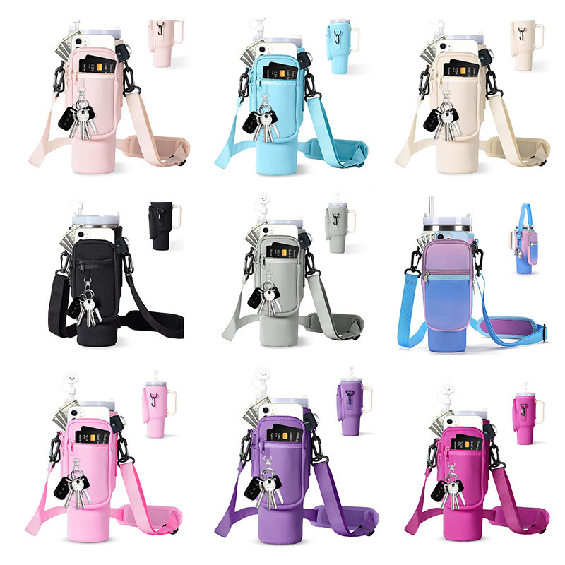 In-Stock Amazon Hot-Selling Cup Sleeve, Neoprene Cup Cover, Insulated Water Bottle Sleeve, Cup Bag, Popular Outdoor Multi-Functional Cup